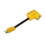 Lavolta 15 Amp to 50 Amp RV Adapter - 12