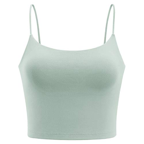 Promover Sport-bh’s Dames Fitness Tanktop Gewatteerd Strappy Crop Top met Geïntegreerd Training Rennen Beuglijn Yoga… - Image 6