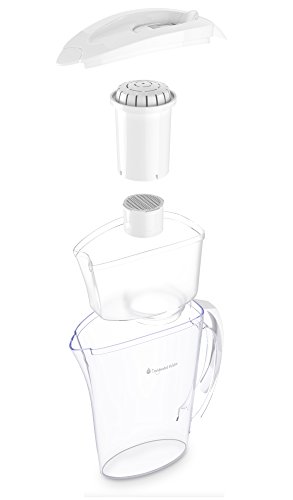 [- pH REFRESH Alkaline Water Jug With 2 Long-Life Filters – Alkaline Water Filter Purifier &n
