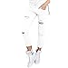 Pencil Pants,Morecome Women Skinny Ripped Pants High Waist Stretch Slim Pencil Trousers