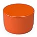 FORMUFIT F012EEC-OR-10 PVC External End Cap, Furniture Grade, 1/2