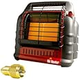Mr. Heater Portable Big Buddy Propane Heater with Propane Tank Refill Adapter Bundle (2 Items)