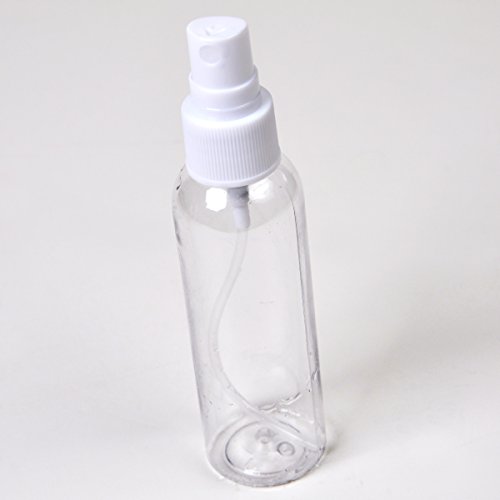 2 oz EMPTY Clear Spray Bottles Pack of 4 TSA Approved BPA free High quality Plastic Extreme