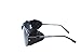 OSSAT Polarized sunglasses with side shields cowhide wind proof sunshade Classic Mountain Fishing eyewear
