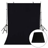 LYLYCTY Black Screen Key 5x7ft Backdrop Soft Pure White Studio Background ID Photo Photography Backdrop Photo Backdrops Customized Studio Photography Backdrop Background Studio Props LY165
