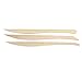 Vktech 10PCS Wooden Clay Sculpture Knife Pottery Sharpen Modeling Tools Set (10PCS Wooden)