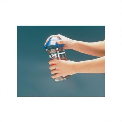 Dycem non-slip cone-shaped jar opener, 4-1/2" diameter, yellow, Item- 50-1650Y