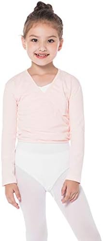 Bezioner Ladies’ Classics Ballet Wrap Prime Lengthy Sleeve