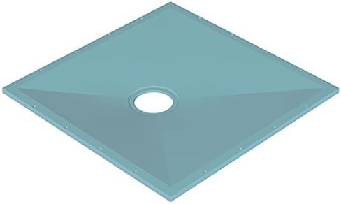 AKW Tuff Form Wet Room Walk In Shower Tray 900 x 900 mm by Tuff Form