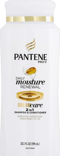 PANTENE PRO-V DAILY MOISTURE RENEWAL 2 IN 1 SHAMPOO & CONDITIONER 20.1 FL OZ