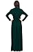 KOH KOH Womens Sleeve Vintage V-Neck Fall Winter Formal Gown