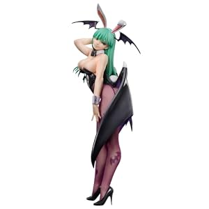 B-style ヴァンパイアシリーズ モリガン バニーVer. 1/4スケール PVC&ABS製 塗装済み 完成品フィギュア