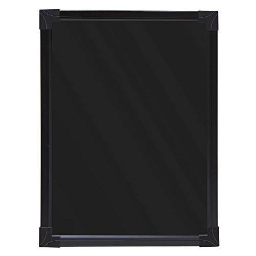 Quartet Illuminating Erasable Neon LED Message Board, Dry / Wet Erase Whiteboard, 17.3″x13″, Black (BLED440)