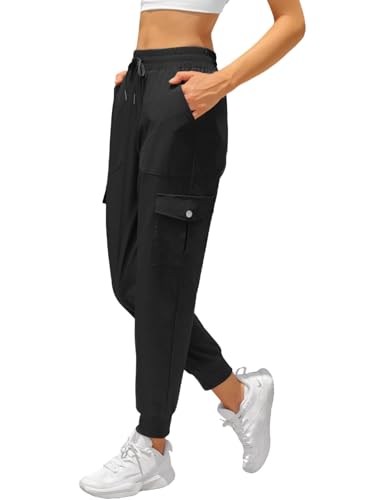 JEKAOYI Womens Cargo Pants Waisted Hiking Bottom
