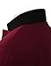 H2H Mens Slim Fit Casual One Button Blazer Jacket Of Various Colors WINE US S/Asia M (CMOBL014)