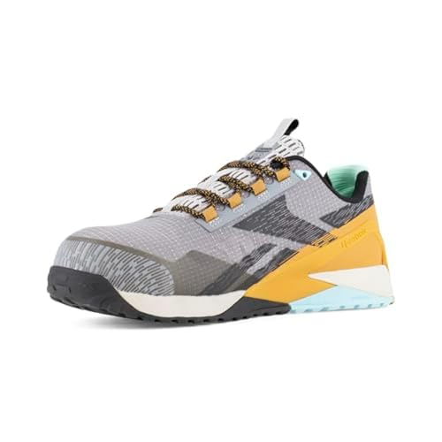 Reebok Work Nano X1 Adventure Work Composite Toe Men's Oxford, 10 D(M) US, Silv…