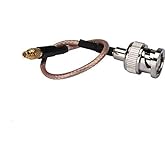 BNC macho a MMCX cable de enchufe usando RG316 coaxial - 3.28 pies (39.4 in) Se envía desde EE. UU
