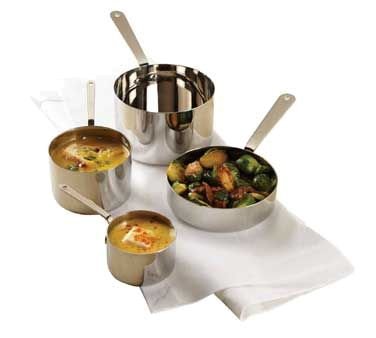 American Metalcraft SHSP32 Mini Cookware, 6.25" Length x 3.5" Width, Silver