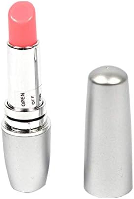 Mini Women Lipstick Vibrator Electric Vibrating Jump Egg Waterproof Bullet Massage Beauty Facial Massagers(Silver)