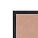 Adeco Decorative Black Wood 1 Inch Wide Margin Wall Hanging Poster Picture Photo Frame, 15x21