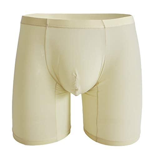 men's silk boxer brief underwear