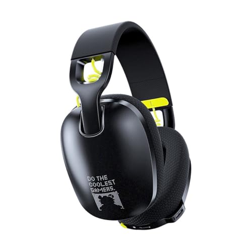 ONIKUMA GAMING Headset Gamer sem Fio para PS5, PS4, PC, 2.4GHz USB e Bluetooth 5.3, Preto, Over Ear