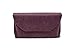 BJÖRN HALL Stethoscope Case for Nurses | Littman Classic III MDF | Nursing Personalized Leather Carry Travel Accessories | Nurse Women Men Bag | Fits Essentials Badge Reel Pen Charms | Crushed Violet