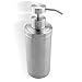 seafulee Refillable 10 Oz Liquid Soap or Lotion Dispenser with Free Rust Double Wall Brushed Nickel Stainless Steel for Bathroom or Kitchen Countertop