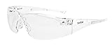 Boll&eacute; Safety 253-RH-40070 Rush Safety Eyewear with Rimless Frame and Clear Anti-Fog/Anti-Scratch Lens