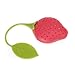 Aveks Design Loose Tea Leaf Strainer Herbal Spice Infuser Filter, Red.,
