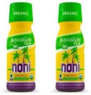 (PACK OF 2 BOTTLES) Hawaiian Ola Noni Energy 2.5 Ounce