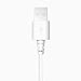 Tech Armor Apple MFi Certified Lightning Cable to USB A - 6FT White - Tough-Braided Extra-Strong Jacket - Sync/Charge iPhone & iPad