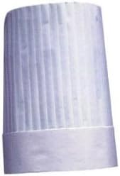 HAT CHEF TALL WHITE 9", CS 12EA, 14-0266 ROFSON ASSOCIATES KITCHEN ACCESSORIES