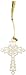 Lenox 2016 Snow Fantasies Cross Ornament