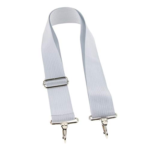 B Blesiya Adjustable African, Snare Drum Djembe Soft Strap Belt for Percussion Accessory - White, as described - Thumbnail 7