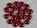 Red Glass Gaming Stones 20ct