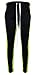 Henry & William Men's Techno Track Pants W/Ankle Zipper