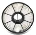 2 - Dirt Devil F8 (F-8) HEPA Replacement Filter, Part # 3UD0280001. Designed by FilterBuy to fit Dirt Devil Ultra Vision Turbo & Power Streak Vacuum Models