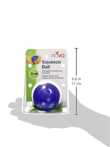 NOVA Medical Products  Exercise Squeeze Ball, Blue