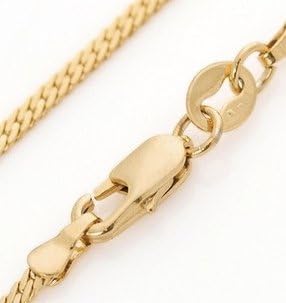 Lobster Clasp Gold Filled 18K with Stamp Tag 10 Pieces