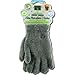 Earth Therapeutics Aloe Infused Moisture Gloves, Gray