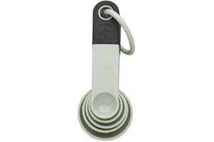 KitchenAid - KE057OHPIA KitchenAid Classic Measuring Spoons, Set of 5, Pistachio/Black