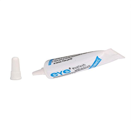 2-Pack of EyeLash Adhesive Lash Glue White/Clear, for strip false eyelash (0.25 oz x 2 tubes)