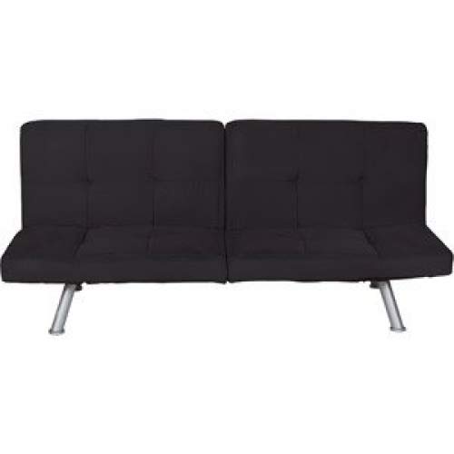 `Mainstays Contempo Futon Sofa Bed Black - Thumbnail 2