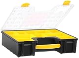 STANLEY Pro Toolbox Deep Storage Organiser Clear Lid 8 Removable Compartments view 3