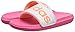 adidas Performance Voloomix XJ Slide Sandal,Pink/White/Flash Orange,5 M US Big Kid
