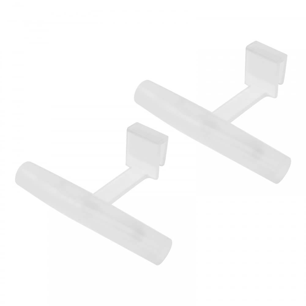 2PCS Window Bird Feeder, Acrylic Bird Stand Platform with Clip-On Design for Wild Birds