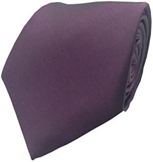 Mens Solid Tie - Micro Woven Jacquard Necktie