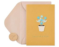 Papyrus Blank Thank You Card