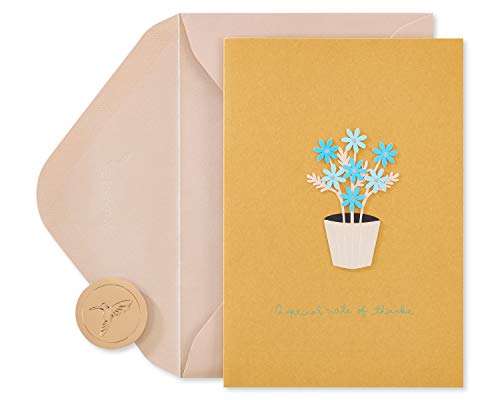 Papyrus Blank Thank You Card